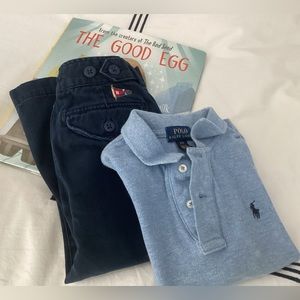 Toddler Polo pants and top
